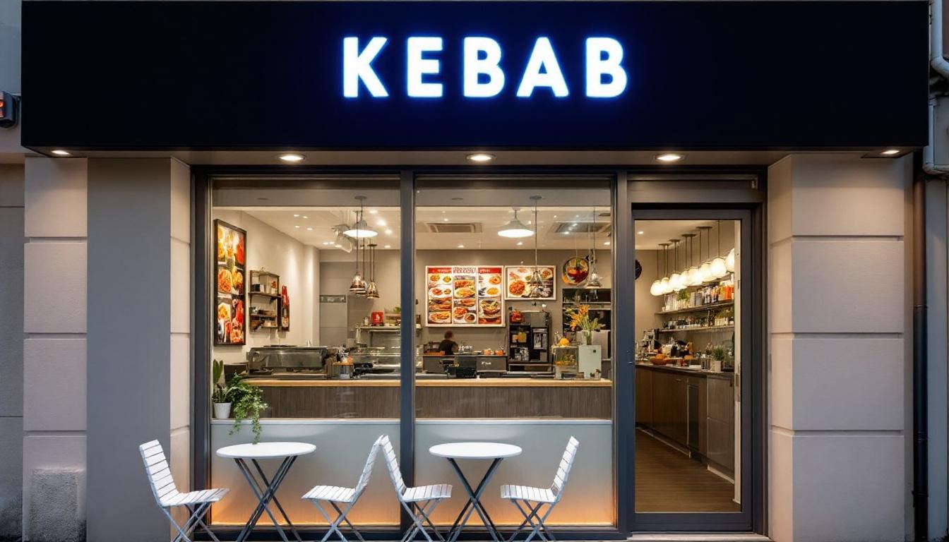 Intérieur chaleureux de l'Istanbul Kebab avec ses clients