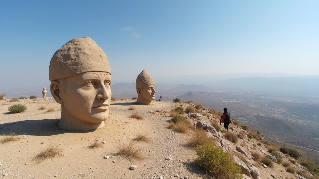 Statue colossale représentant le roi Antiochos Ier parmi les dieux