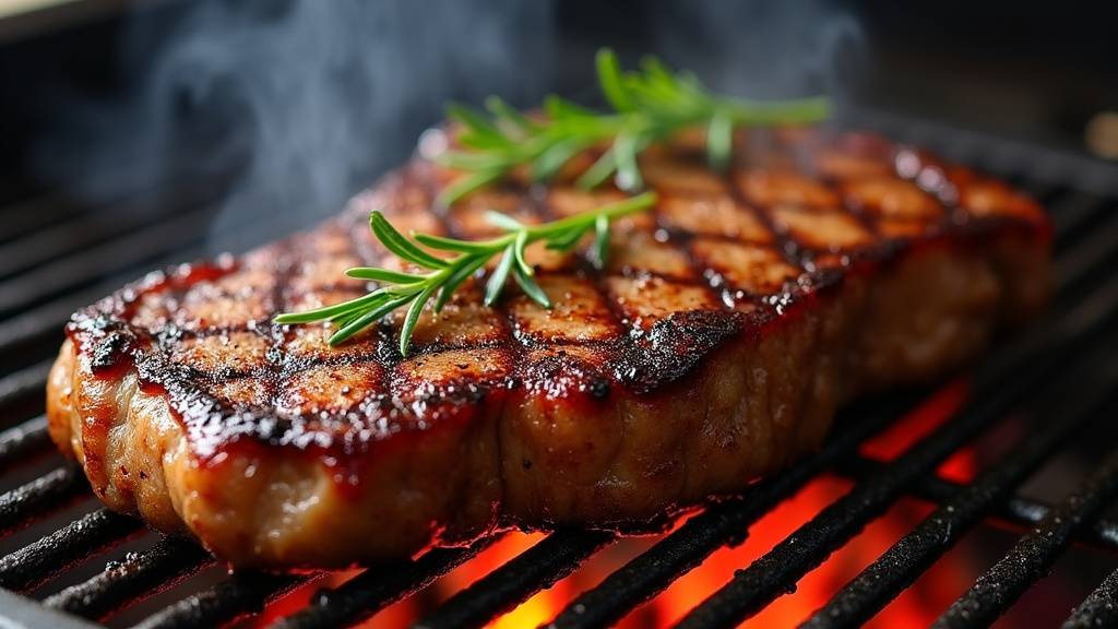 Préparation d'un barbecue avec nettoyage de la grille