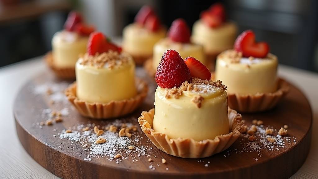 Café gourmand avec mini-desserts légers