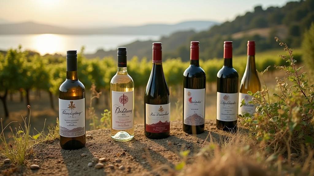 Différents cépages méditerranéens