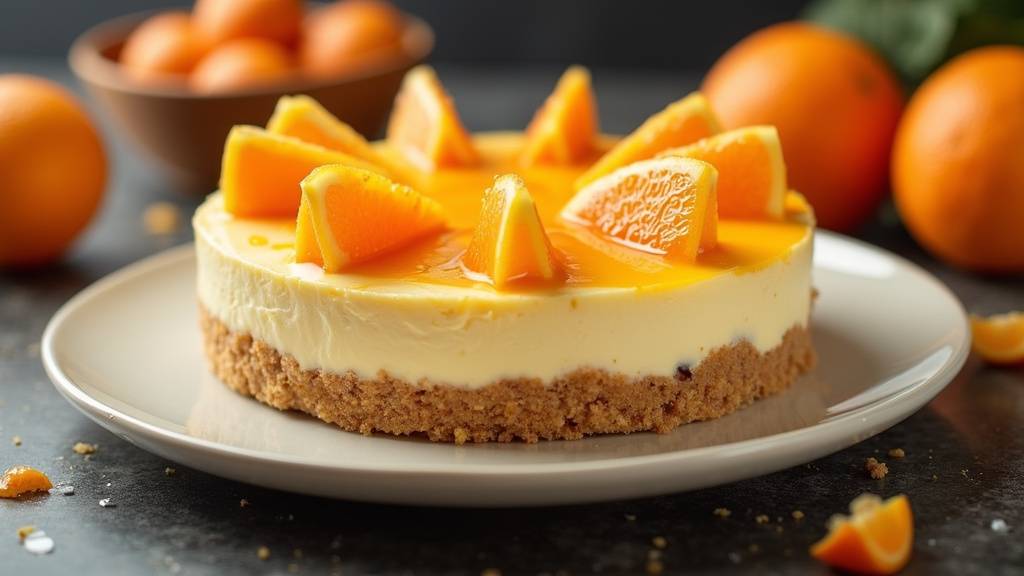 Cheesecake aux agrumes frais