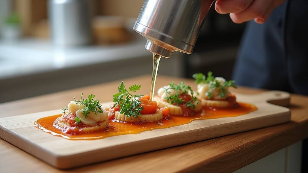 Machine sous vide moderne sur plan de travail de cuisine