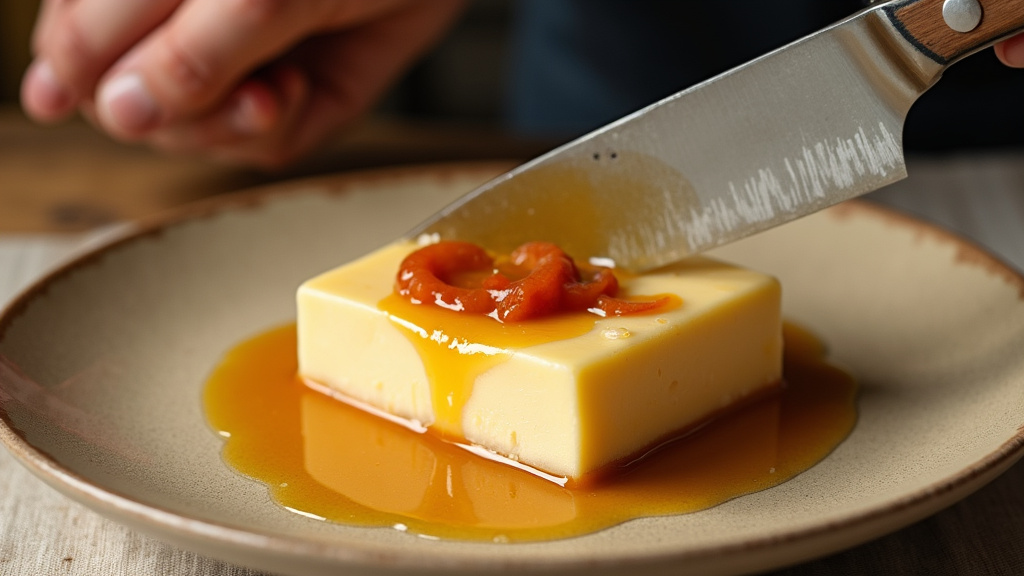 Tranches de foie gras emballées pour la conservation au réfrigérateur