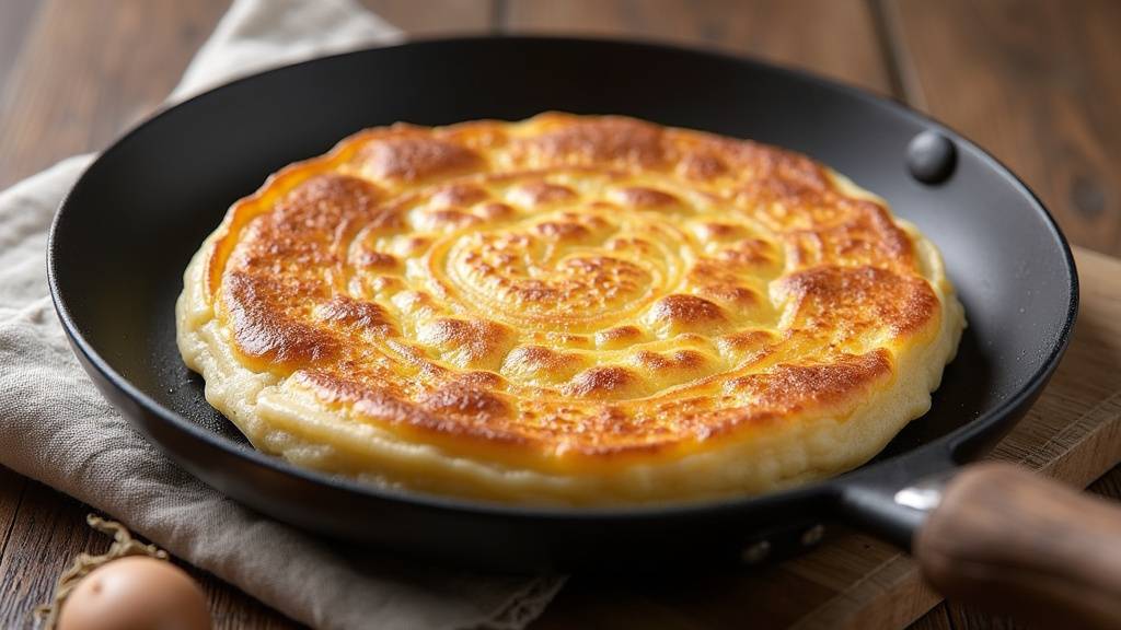 Entretien d'une crêpière à plaque en fonte usinée avec huile et chiffon