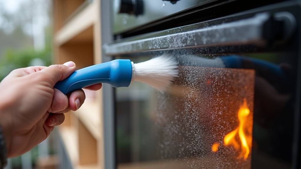 Affichage du cycle de pyrolyse en cours sur un four Brandt