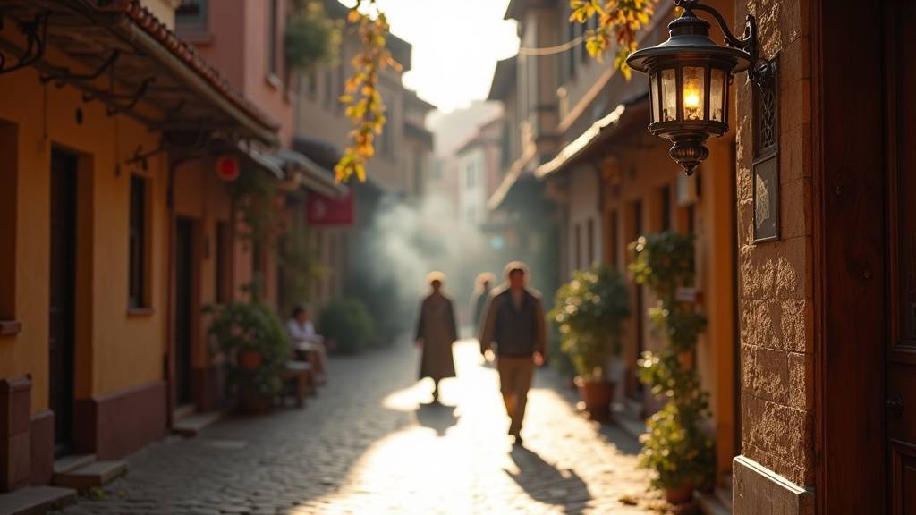 Vue générale du quartier coloré d'Odunpazarı à Eskişehir