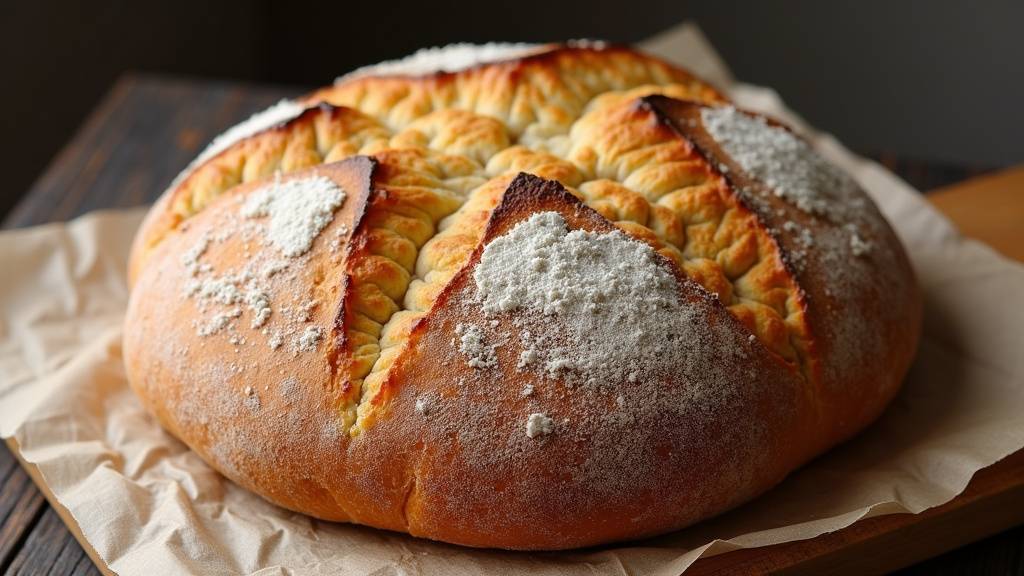 Façonnage des pains turcs en forme ovale sur une plaque de cuisson