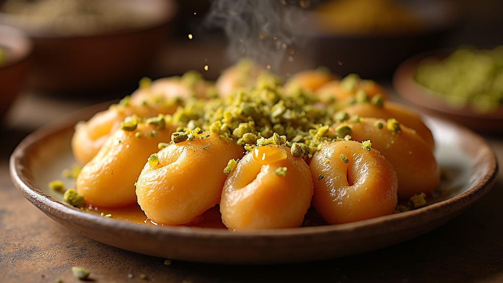 Technique de cuisson des filaments de kadaif dans une poêle