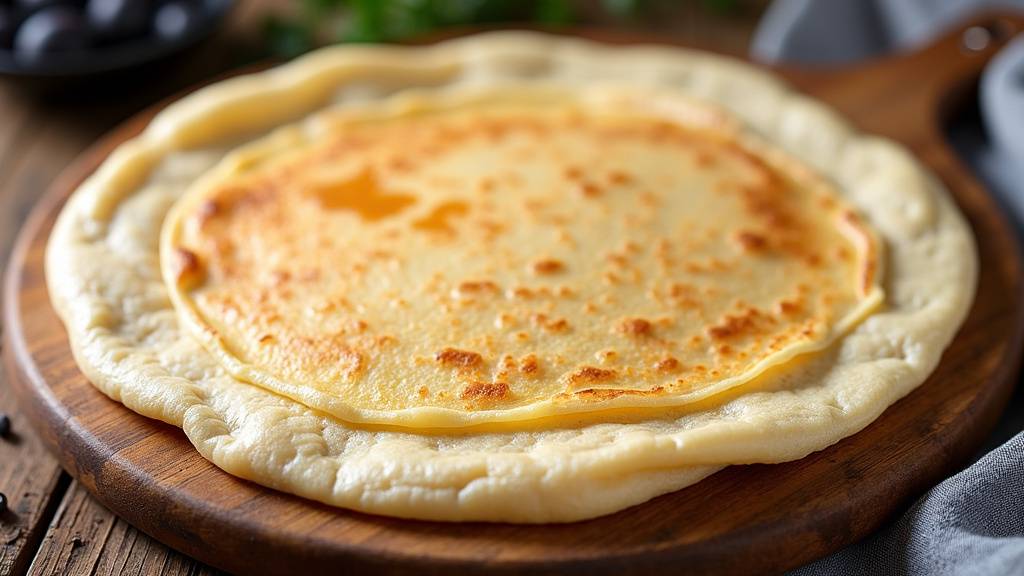 Galette bretonne au sarrasin avec garniture salée