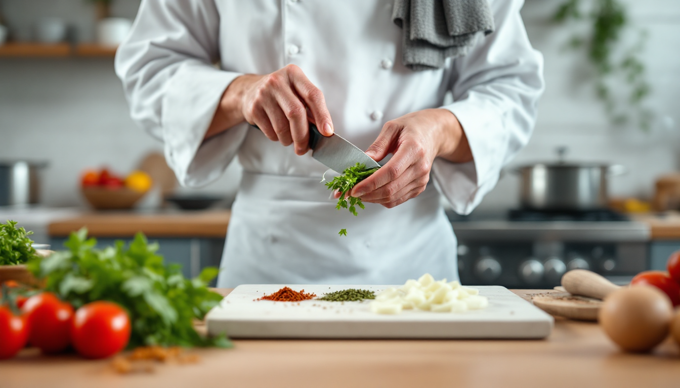 Icône techniques de cuisine