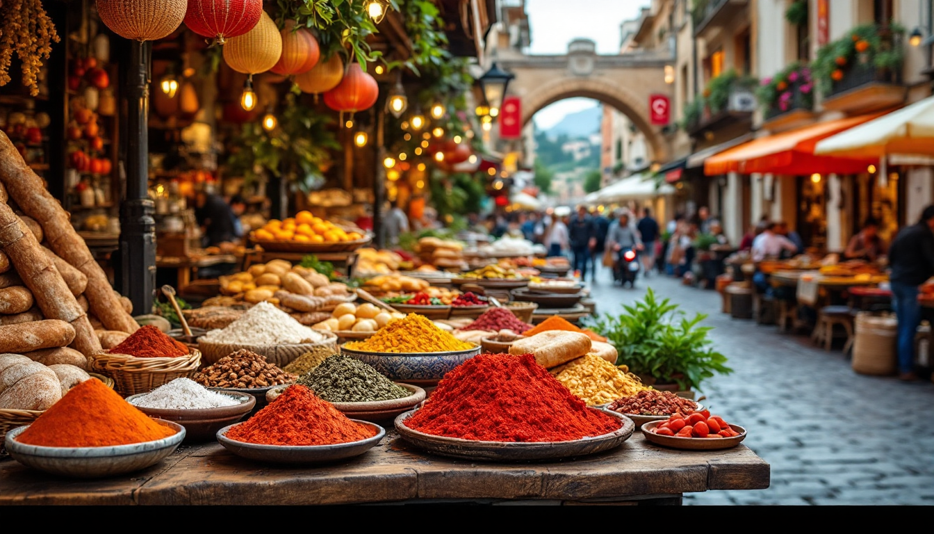 Icône voyages gastronomiques