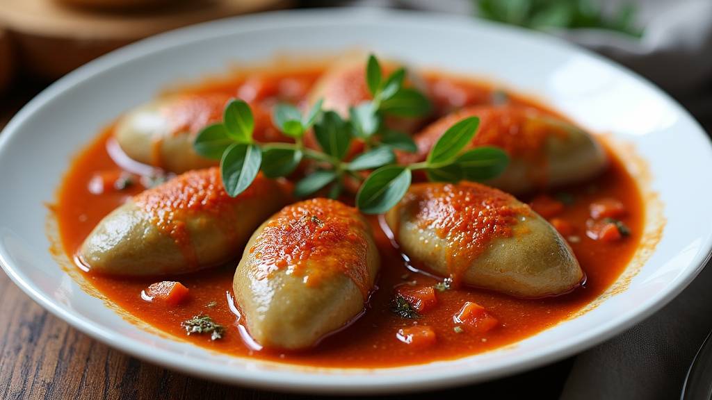 Ingrédients frais pour la préparation des poivrons farcis à la turque