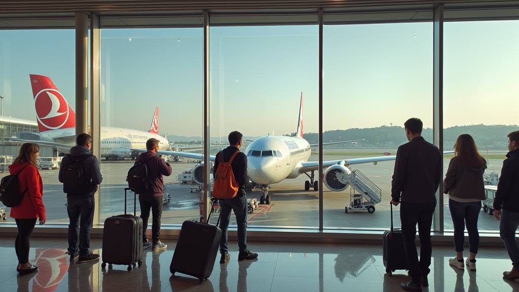 Vue de l'intérieur moderne de l'aéroport d'Istanbul avec des boutiques et des zones de repos