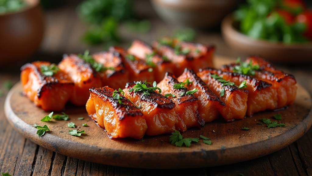 Démonstration du kebab turc authentique avec viande rôtie verticalement