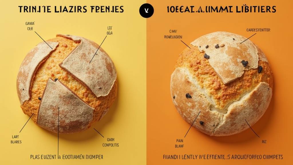 Variété de légumes verts et légumineuses pour la santé digestive