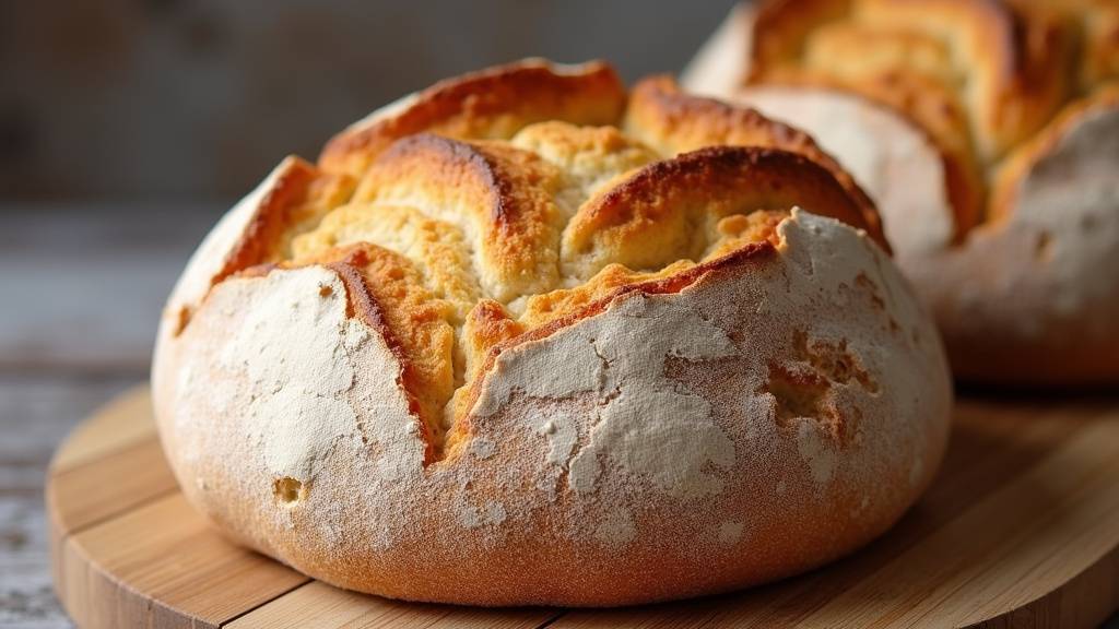 Pâte levant dans un bol couvert d'un torchon
