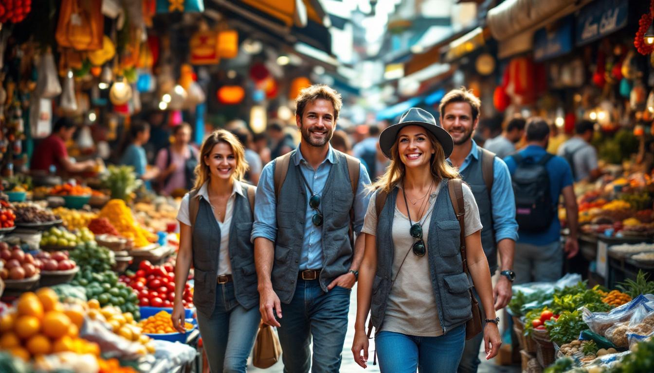 Visite guidée d'un marché aux produits locaux turcs