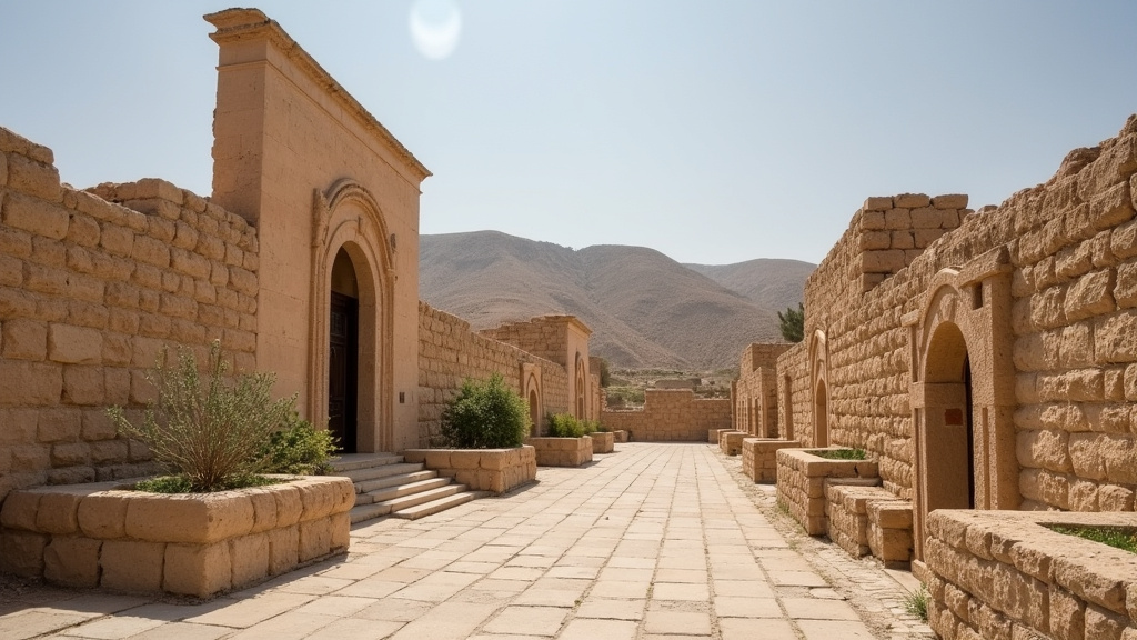 Vue aérienne de la ville de Mardin depuis les hauteurs