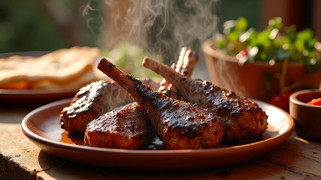 Client satisfait dans une boucherie halal à Saint-Quentin