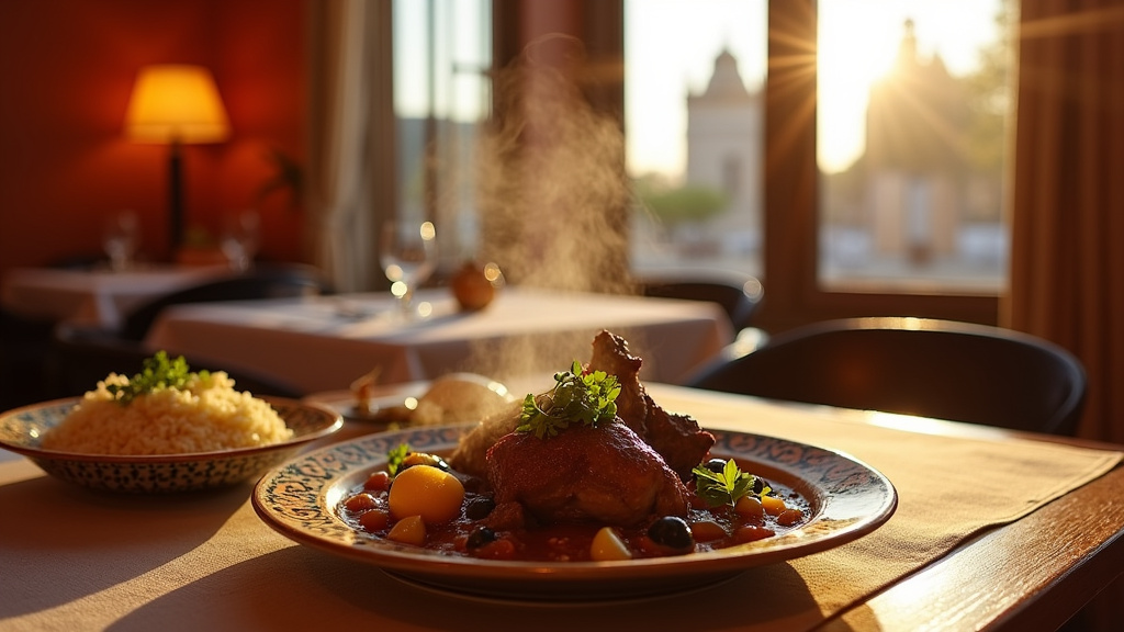 Carte des différents quartiers gastronomiques halal de Clermont-Ferrand