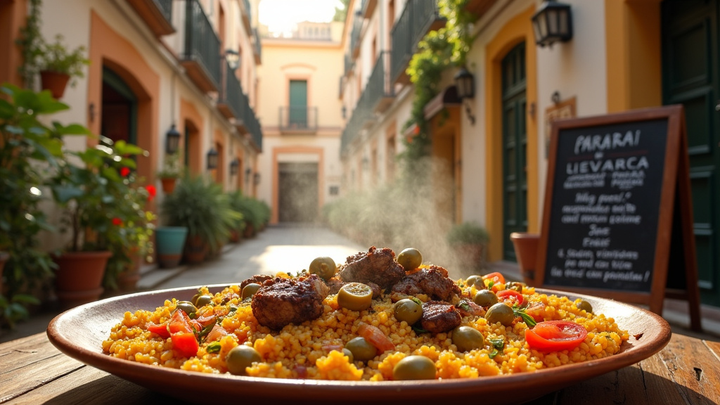 Intérieur élégant d'un restaurant perse à Madrid avec des lanternes orientales