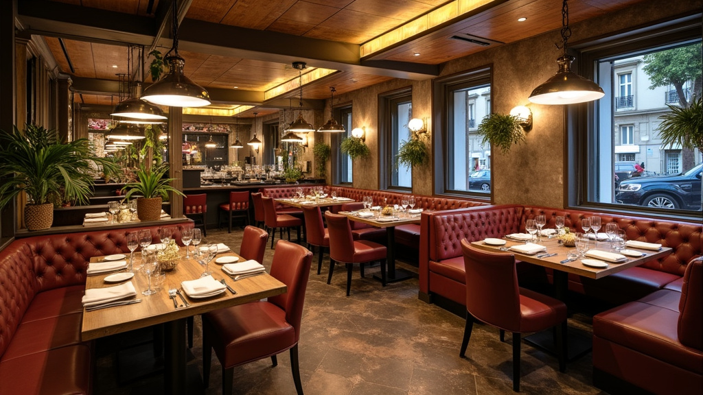 Vue du quartier historique de Montpellier avec restaurants halal