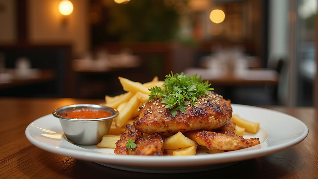 Plats variés dans différents restaurants halal de Nantes