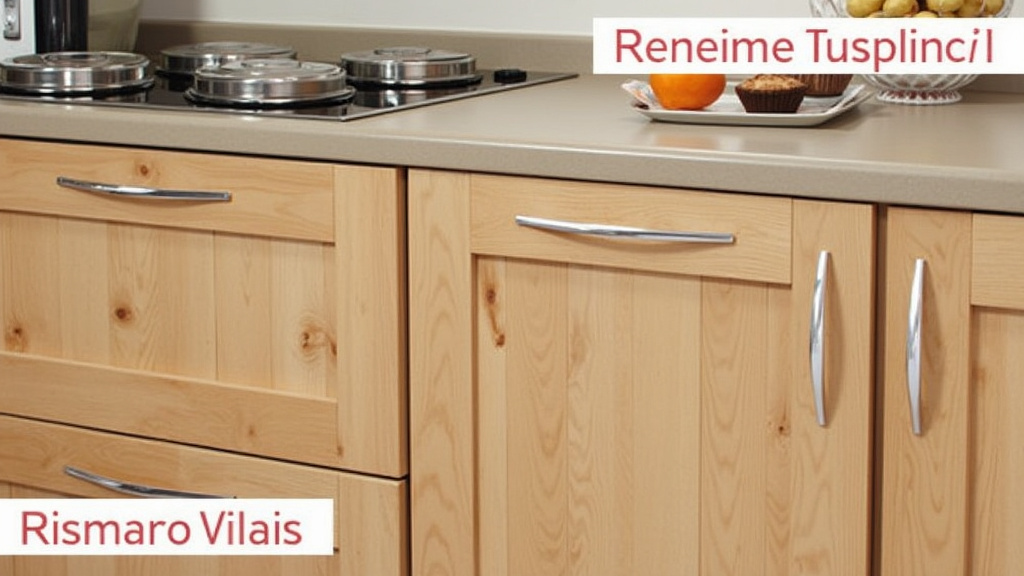 Meuble en bois massif avec produits d'entretien naturels