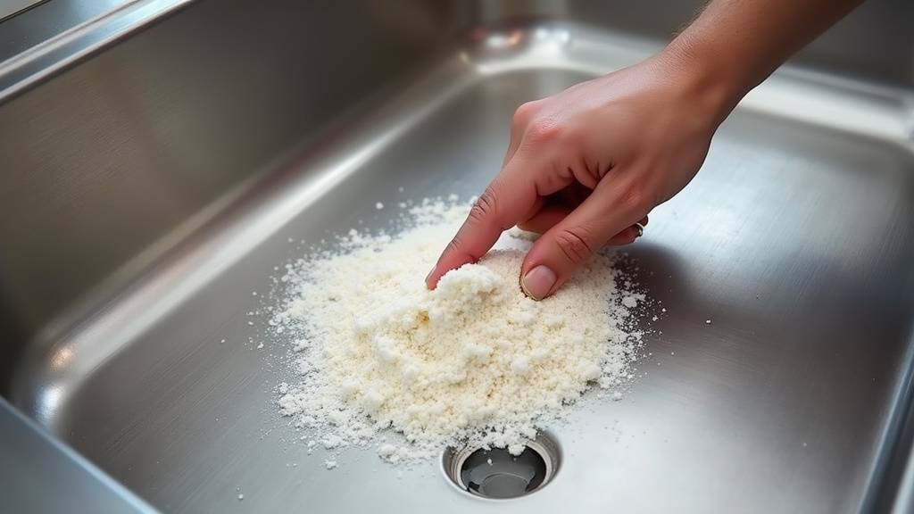 Application de pâte citron-bicarbonate sur taches de brûlure