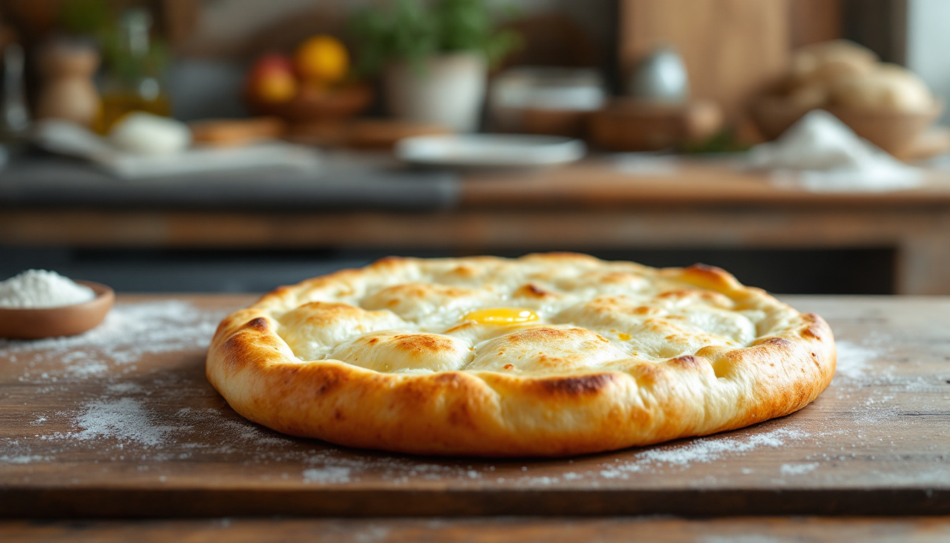 Pain pide turc moelleux et doré sortant du four