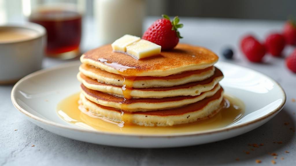 Pancakes sans levure : La recette facile et rapide pour un petit-déjeuner moelleux