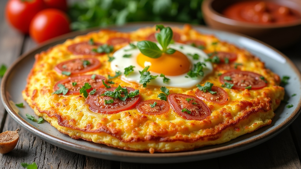 Poêle en fonte pour préparer le menemen
