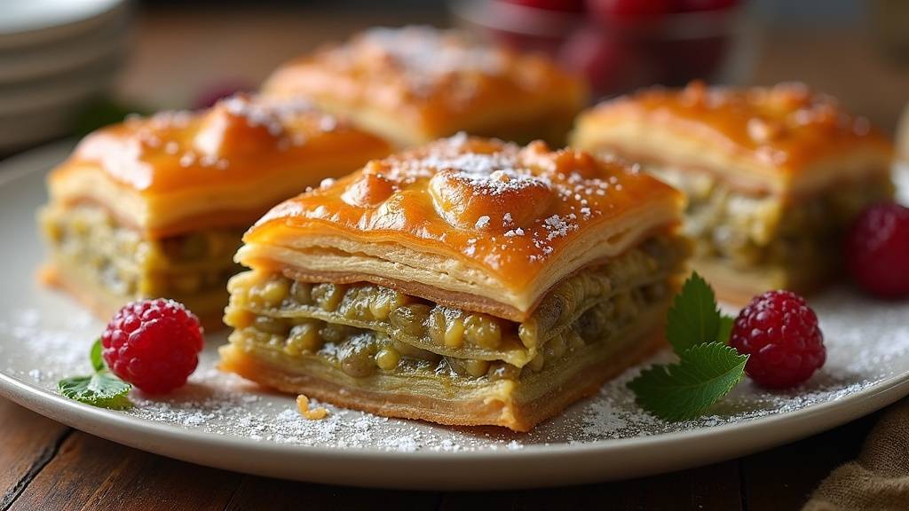 Préparation du sirop de baklava dans une casserole