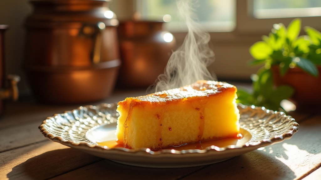 Préparation du glaçage chocolaté pour l'Aglayan Kek