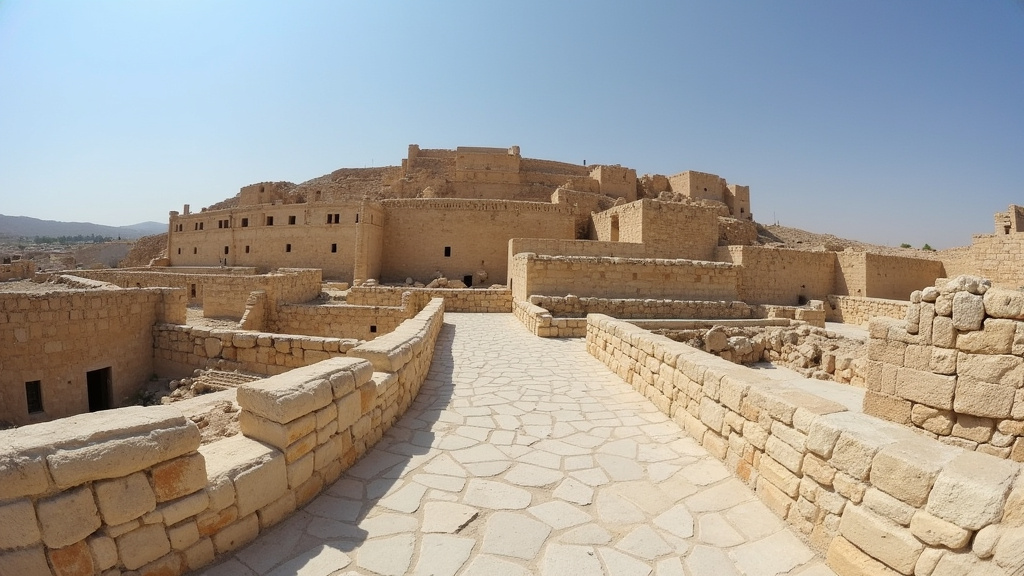 Ruines de l'ancienne cité byzantine de Dara