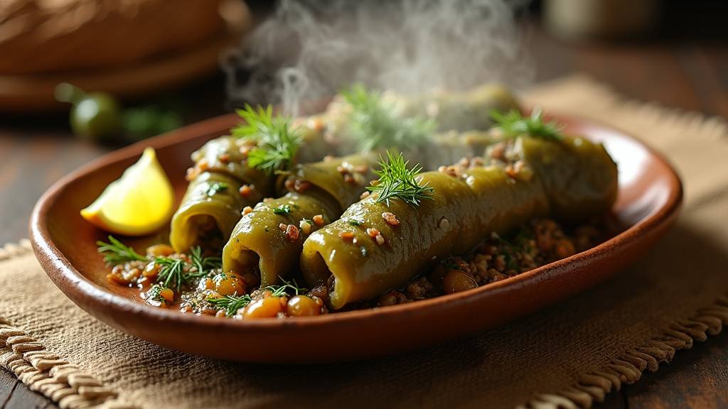 Sarma : la recette authentique des feuilles de vigne farcies