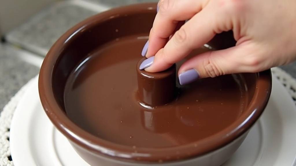 Spatule spéciale pour fontaine à chocolat