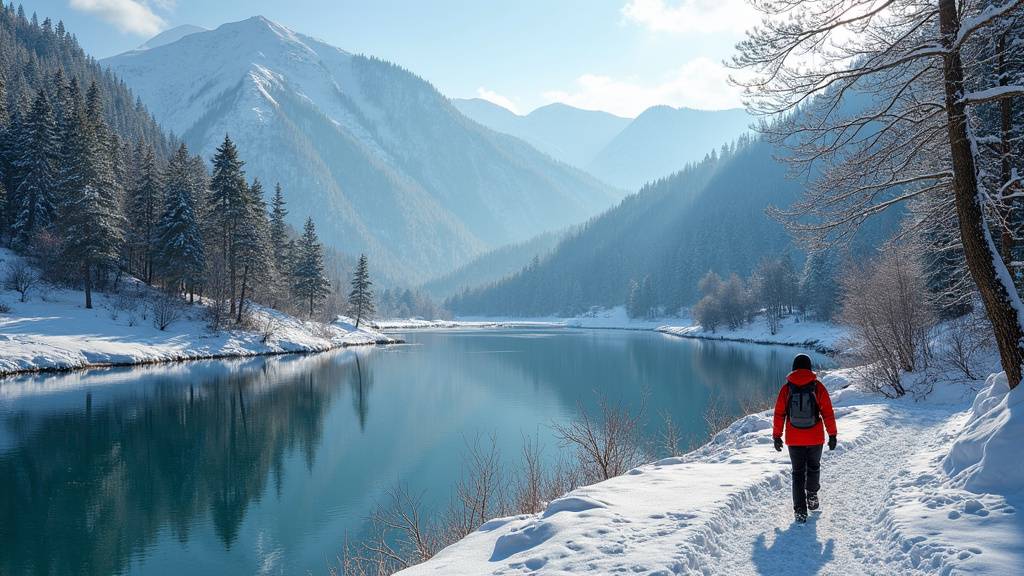 Pistes de ski enneigées à la station de Kartalkaya, Bolu