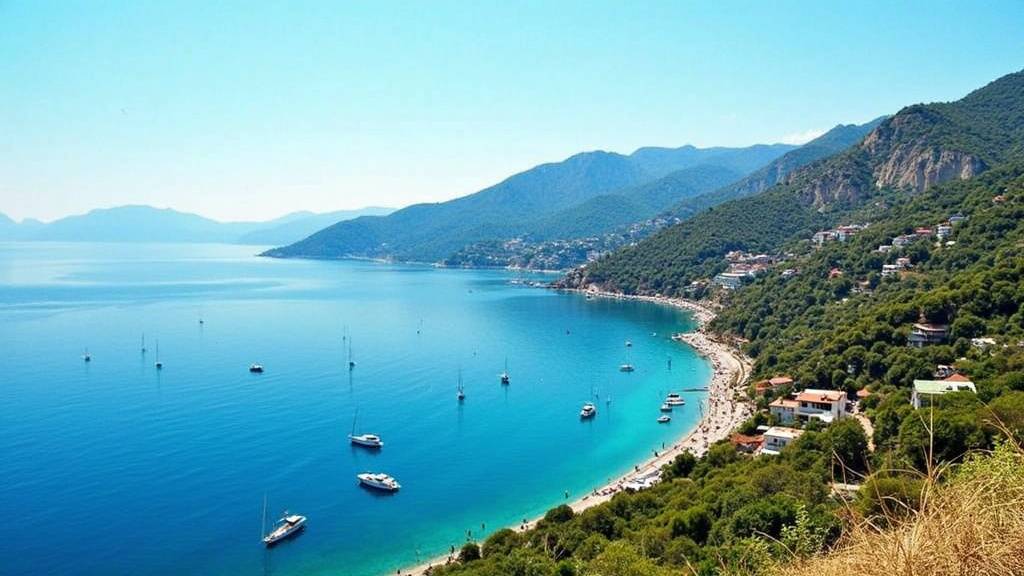 Tombeaux lyciens d'Amyntas perchés sur la falaise