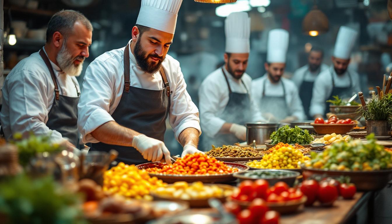 Tour gastronomique dans les rues d'Istanbul
