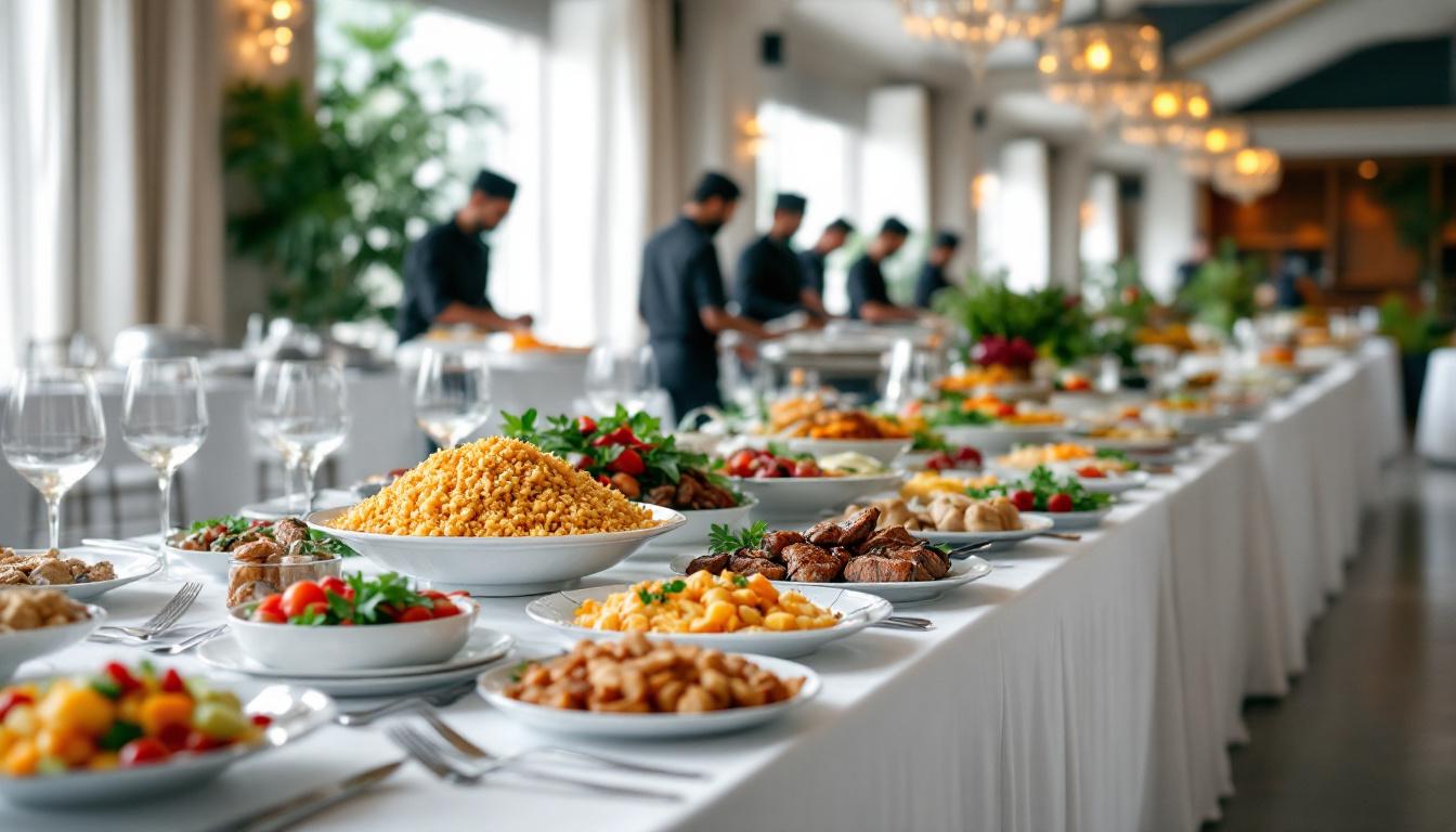Service traiteur halal pour un événement réussi